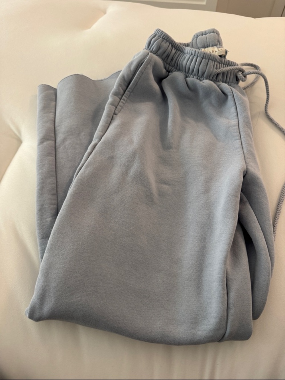 Light Blue Drawstring Sweatpants